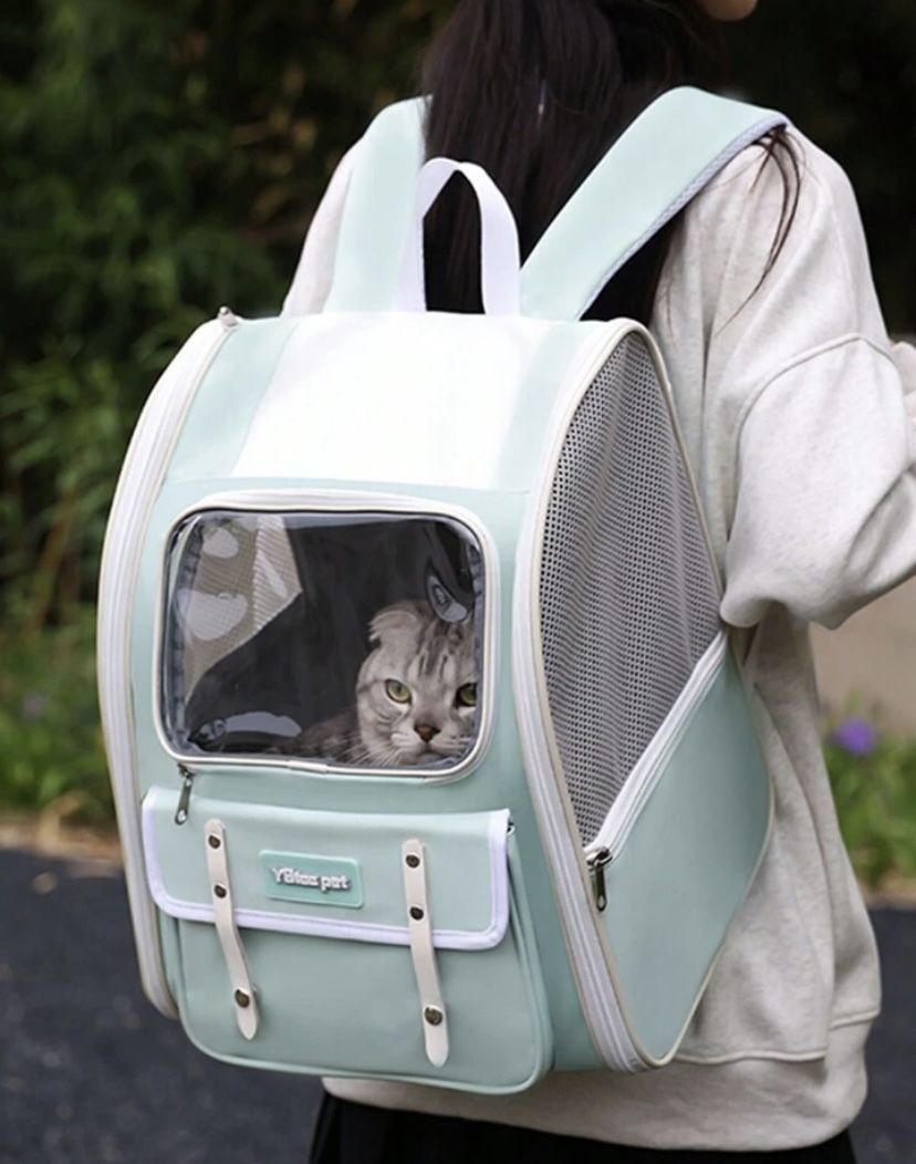 Sac de Transport Transparent Premium pour Chien & Chat – Confort, Sécurité & Vue Panoramique