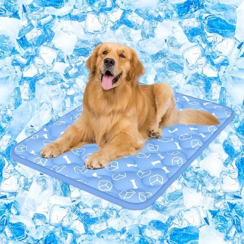 Tapis Rafraîchissant Premium pour Chien & Chat – Confort Frais Sans Électricité