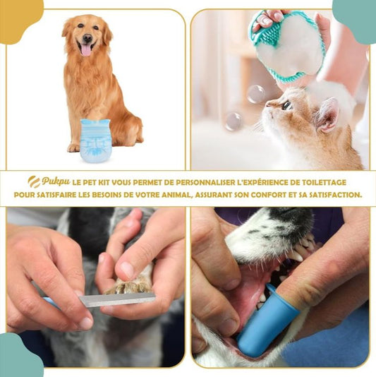 Kit de Toilettage Premium pour Chien & Chat – Tout le Nécessaire pour Prendre Soin de Votre Compagnon