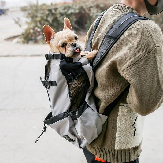 Sac de Transport Premium pour Chien & Chat – Confort, Sécurité & Élégance