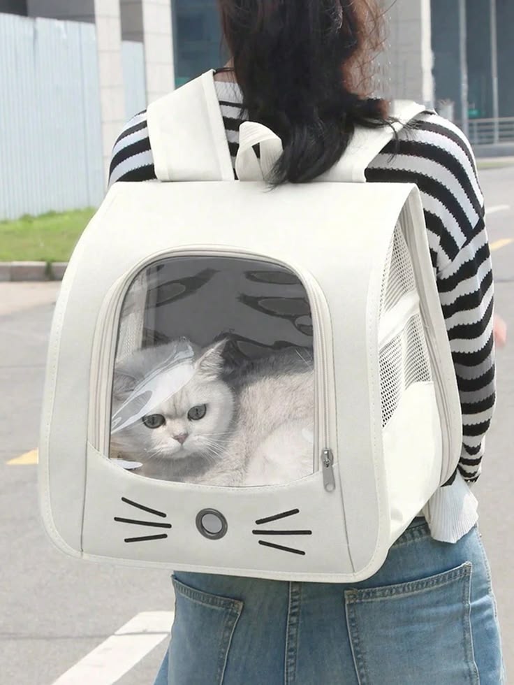 Sac de Transport Transparent Premium pour Chien & Chat – Confort, Sécurité & Vue Panoramique