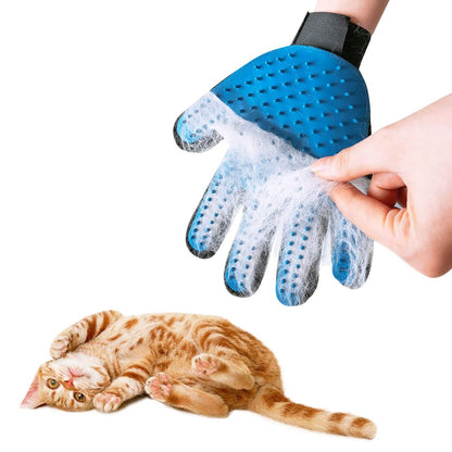 Gant de Toilettage Premium pour Chien & Chat – Élimine les Poils en Douceur