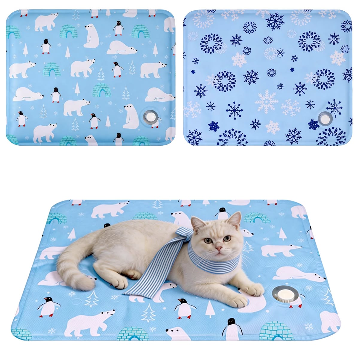 Tapis Rafraîchissant Premium pour Chien & Chat – Confort Frais Sans Électricité